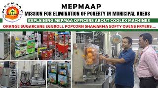 Explaining MEPMAAP Officers about COOLEX Machines. Self Employment Business Machines...