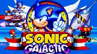 Sonic Galactic - A Superb SEGA Saturn Styled Sonic Fan Game (All 5 Levels, Bosses & 3D Bonus Levels)