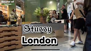 Shopping Day in STUSSY LONDON Retail Shop Store in Wardour St,London
