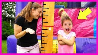 Kin Tin wants to be Taller & Jump on a Trampoline! Is Kin Tin too Tall?