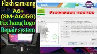 Flash samsung A6+ || flash samsung A6 plus (SM-A605G) via odin