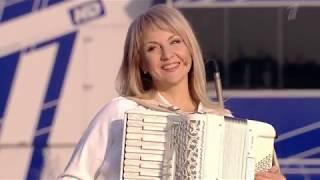 Анна Каркач аккордеон / Anna Karkach accordion / ПРЯМОЙ ЭФИР ДОБРОЕ УТРО