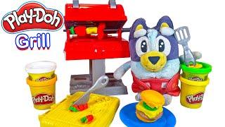 BLUEY- Learn to Make PLAY DOH Kitchen Creations with Baby Bluey