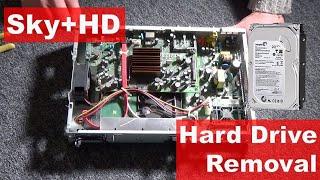 How to Remove Hard Drive from an old Sky Plus HD Box