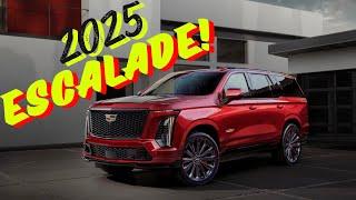 REFRESHED 2025 Cadillac Escalade & Escalade-V!