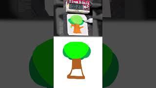 【NO ASMR】Drawing Mr.Tree(Sprunki Pyramixed) in 40 Sec (Remake by Copy Marker)