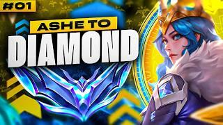 How to play Ashe in low Elo - Ashe Unranked to Diamond #1 | Ashe ADC Gameplay Guide