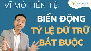 Nền kinh tế tăng tiền hay giảm tiền đi thế nào khi thay đổi tỷ lệ dự trữ bắt buộc |Vĩ mô tiền tệ