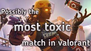 Possibly the most toxic match in valorant Mumbai server