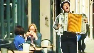 Awful Accordion Player Prank | Trigger Happy TV