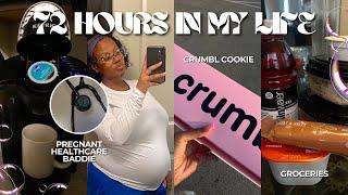 72 HOURS IN MY LIFE 🫧 | work, pregnancy updates, new stethoscope, + more