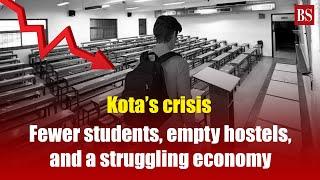 Kota’s crisis: Fewer students, empty hostels, and a struggling economy | IIT coaching Kota