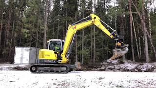 Köp grävmaskin Wacker Neuson EZ80 Tiltrotator Nordic Edition på Klaravik