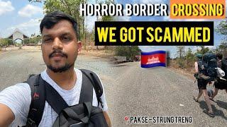 Cambodia. Worst Land Border Crossing- Our First Experience Of Cambodia 