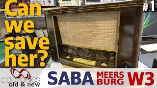 New Tube Radio Restoration Series! SABA Meersburg W3 – A Masterpiece Reborn - pt.1 #pcbway#