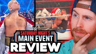 WWE SATURDAY NIGHTS MAIN EVENT FULL REVIEW