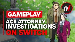 Ace Attorney Investigations Collection Switch Gameplay