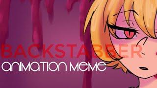 BACKSTABBER animation meme (BLOOD WARNING) || higurashi (when they cry)