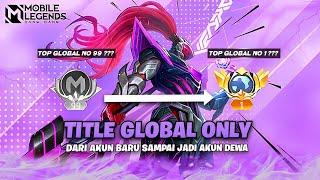 Namatin Mobile Legends sampai Top Global 1 Hero tapi  Alpha Only