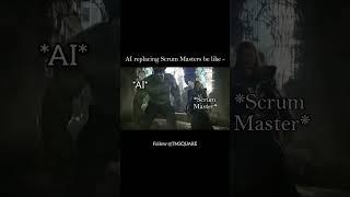 Ai Replacing Scrum Master #shorts #ytshorts #scrummaster #tmsquare
