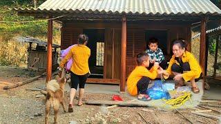 single mother and two sons move into new house DANG THI DU