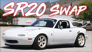 ROWDY SR20 Swap RHD Miata on BOOST! - "Ricer Miata"