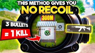 How To Master Zero Recoil Burst Fire Trick | PUBG MOBILE & BGMI!