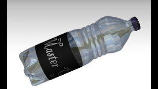 CATIA V5 Tutorial - Surface Modeling - Rendering - Design Plastic Bottle