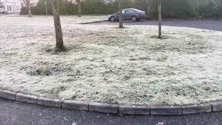 Temperature goes below zero in Ireland 