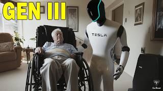 Just Happened! Elon Musk Announces 2025 Humanoid Tesla Bot Gen 3 BIG Upgrades and CAN DO Anything!