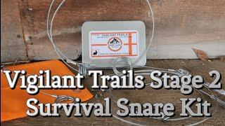 Vigilant Trails Stage 2 Survival Snare Kit