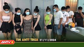 Tin tức an ninh trật tự nóng, thời sự Việt Nam mới nhất 24h trưa ngày 21/11 | ANTV