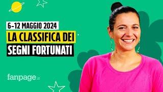 Oroscopo, la classifica dei segni più fortunati della settimana dal 6 al 12 maggio 2024