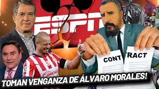 ¡CHIVAS SE VENGA DE ÁLVARO MORALES! ¡ESPN TOMA FUERTE DECISIÓN CON ÉL!