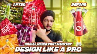 Social Media Post Tutorial | Design Like a Pro