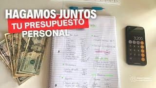 Como hacer tu presupuesto Personal