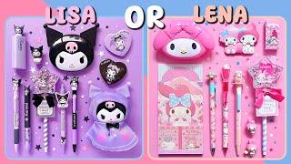 Lisa or Lena (Sanrio Edition) Long Compilation | iQuiz #lisa #lena #sanrio #kuromi #kawaii #iquiz