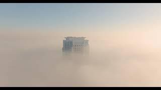 Konya Kent Plaza Office - Foggy Weather Drone Shooting 4K DJI Mavic 3 Classic