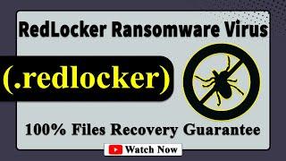 || SOLVED || RedLocker (.redlocker) ransomware virus – removal and decryption