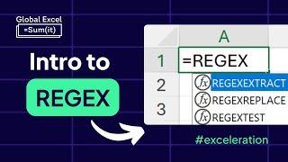 Introducing the new REGEX function set in Excel