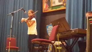 Iona Cruickshank at The North East Accordion and Fiddle Club