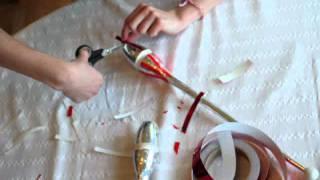 How to: Tape Rhythmic Gymnastics Clubs [Part 2: Decoration]