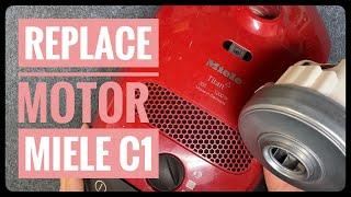 Vacuum repair man | How to replace a motor on a Miele C1 or Titan