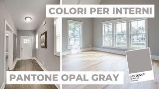 Colori per pareti: come abbinare Pantone 2020 “Opal gray” | Analisi Colore #3