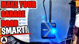 How To Open Your Garage Door With Your Phone for less than $100 | NEXX Smart Garage Controller