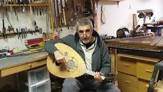 Najib Shaheen playing "Najma" oud with commentary