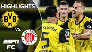 Borussia Dortmund vs. St. Pauli | Bundesliga Highlights | ESPN FC