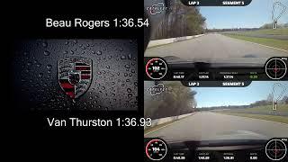 Road Atlanta- Side by Side Sync'ed VT and Henry (Beau) Rogers 2022