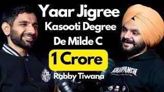 Rabby Tiwana was offered 1 Crore for Yaar Jigree Kasooti Degree ||Grewal Farm Podcast xTroll Punjabi