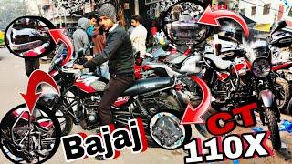 BAJAJ CT 110X ️ modify  review ️ A2Z BIKE world